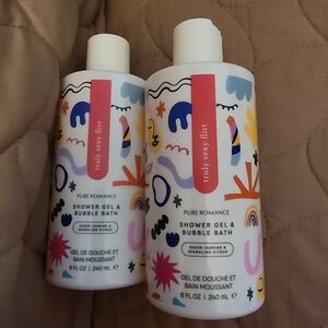 NEW Pure Romance Flirt Shower Gel/Bubble Bath